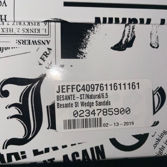 Jeffery Campbell Wedge Sandals - Picture 2 of 8